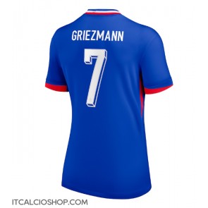 Francia Antoine Griezmann #7 Prima Maglia Femmina Europei 2024 Manica Corta